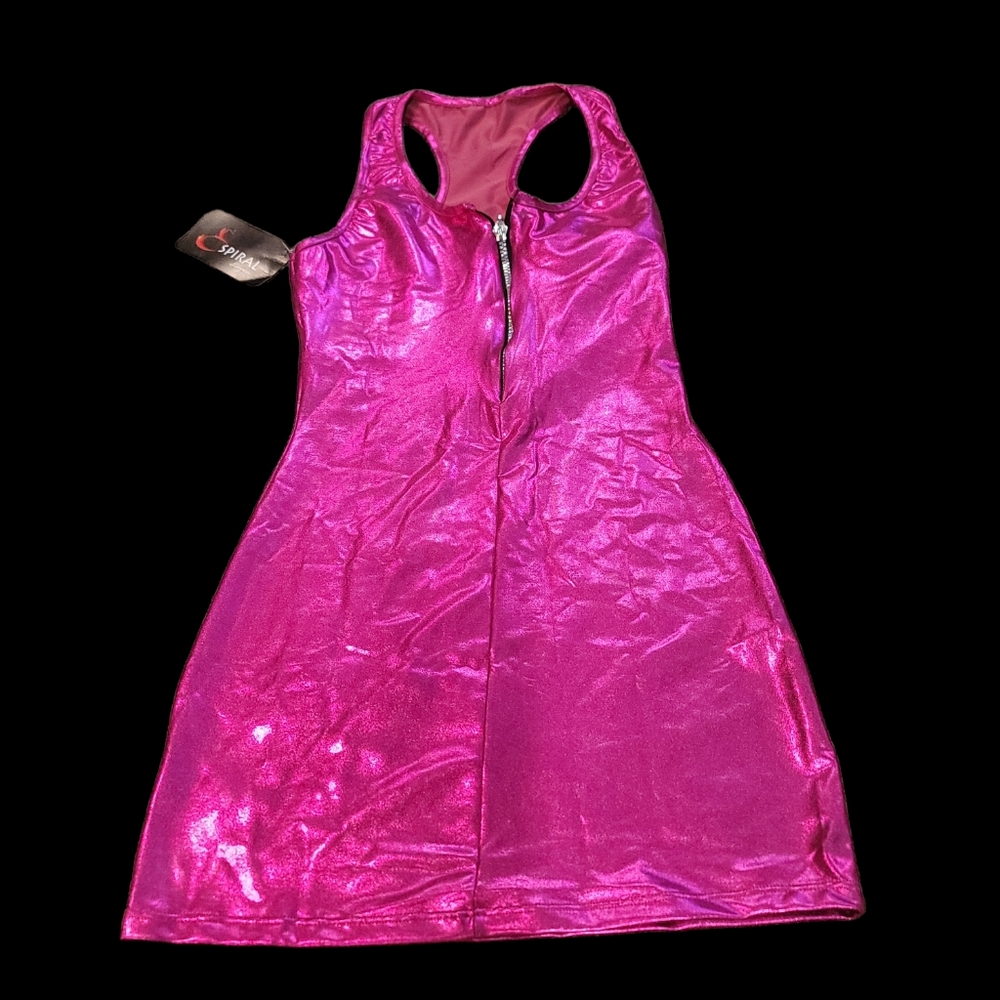 Metallic form fitting dress